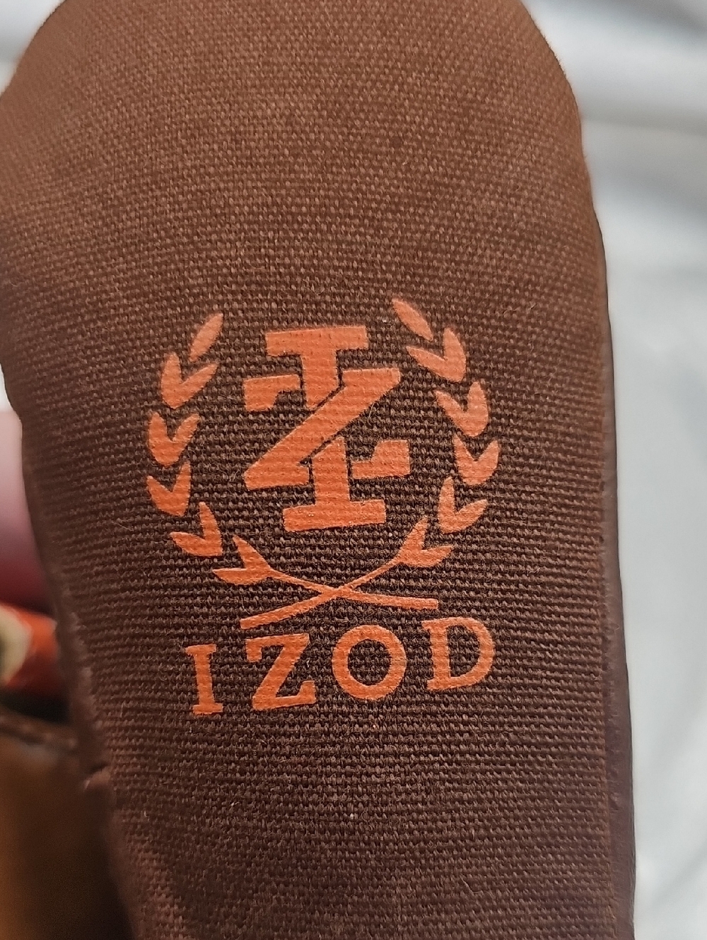 Tan And Brown Izod Shoes Size 2 - Picture 8 of 9